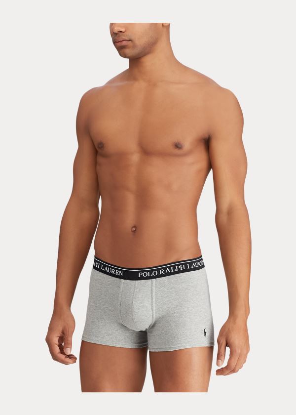 Men's Polo Ralph Lauren Cotton 3-Pack Trunks | 426893QYX